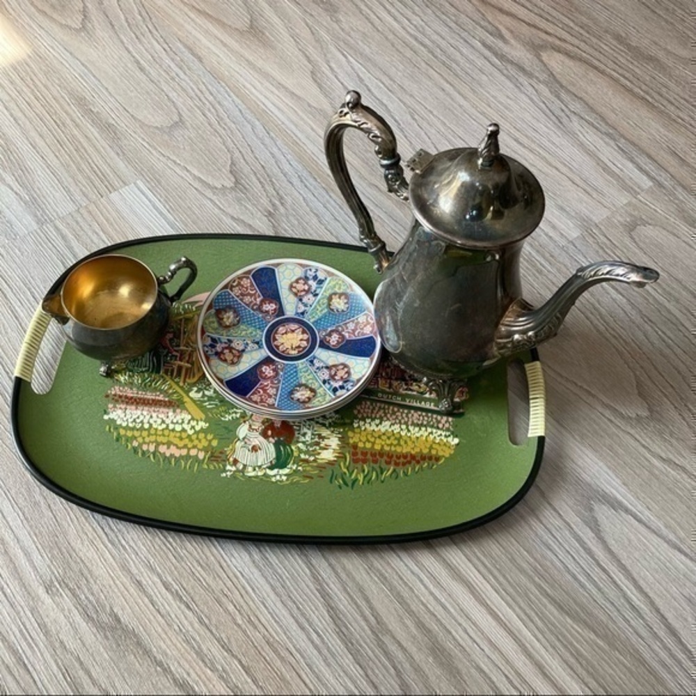✨VTG Antique Style Vintage Teapot Silver Plated England Tableware & tea cup 🍵 - Picture 12 of 15